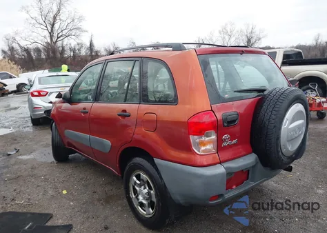 2001 Toyota Rav4 из США, поврежденный, VIN JTEHH20V810057384